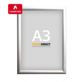 Kliklijst brandwerend (vlambestendig) - Aluminium