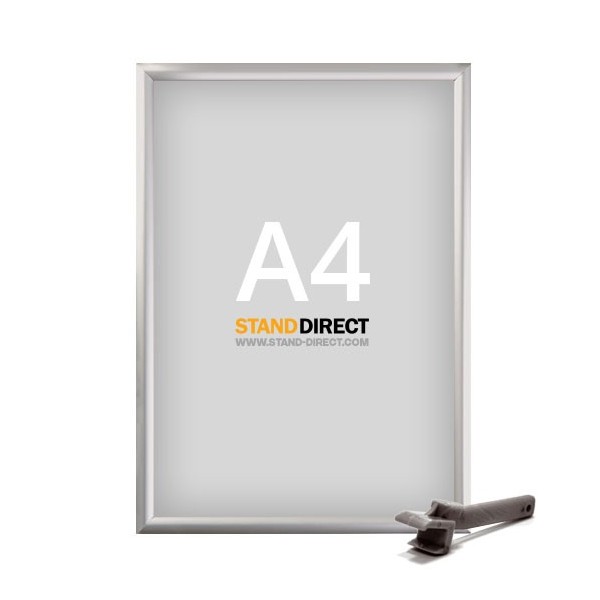 Beveiligd frame voor openbare ruimtes A4