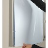 Porte-affiches double face sur pied, protection des affiches par film PVC