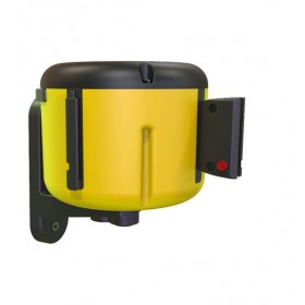 Enrouleur mural jaune avec sangle 7 ou 10m Enrouleur mural jaune avec sangle 7 ou 10m