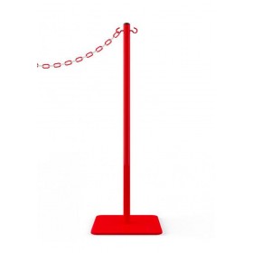Roter Kettenpfosten