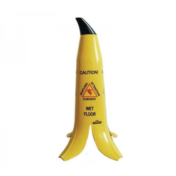 Waarschuwingsbord banane