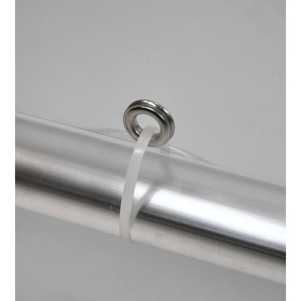 Divisorio mobile COVID-19 con telo PVC