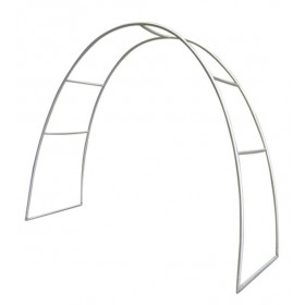 Arc stand arch with aluminium structure