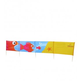 Paravent de plage personnalisé 4m