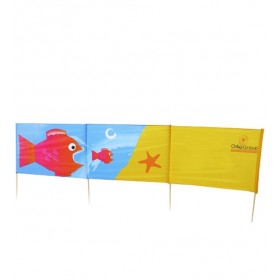 Biombo de playa personalizado