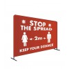 Lightweight Custom Printed Barrier