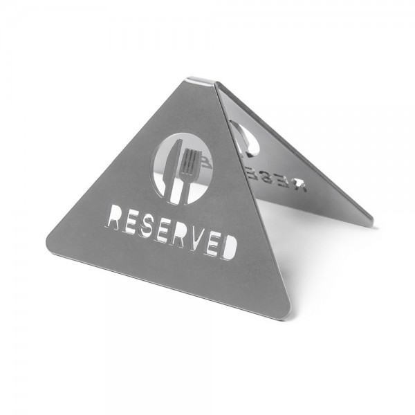 Schild Reserviert Schild Reserviert