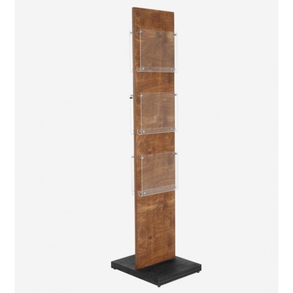 Broschürenhalter Holz Doppelseitig Broschürenhalter Holz Doppelseitig