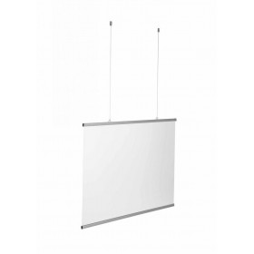Paroi transparente - Protection anti postillons 100x70cm - Protection Coronavirus Covid 19