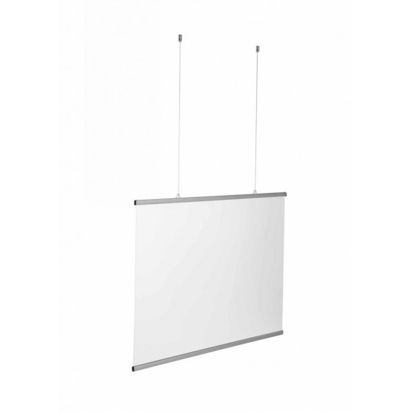 Paroi transparente - Protection anti postillons 100x70cm - Protection Coronavirus Covid 19