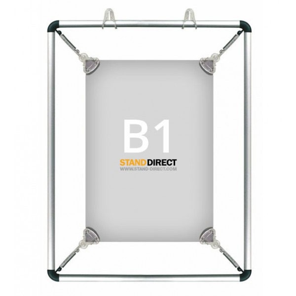 B1 Poster stretcher op te hangen