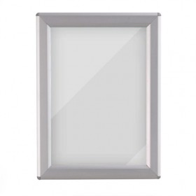OptiFrame Klapprahmen mit Aufsteller (Silber)