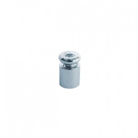 Chroom afstandhouder 1cm