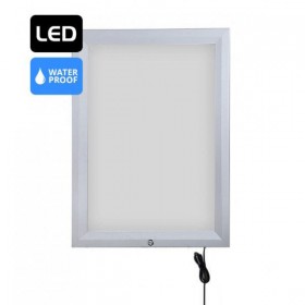 Marco LED con cerradura y estanco