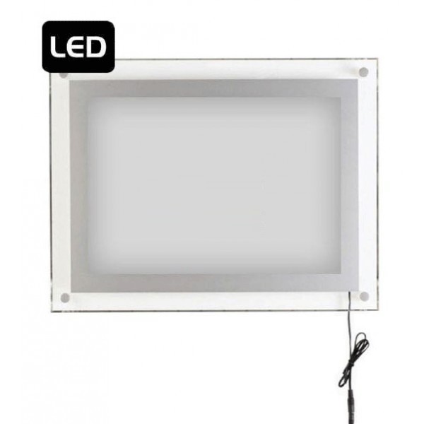 Cadre lumineux LED Double face A0