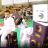 Cuscini puzzle Super Liga Judo utilizzati da bambini durante allenamento
