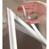 Instalación marco a presión en ventana