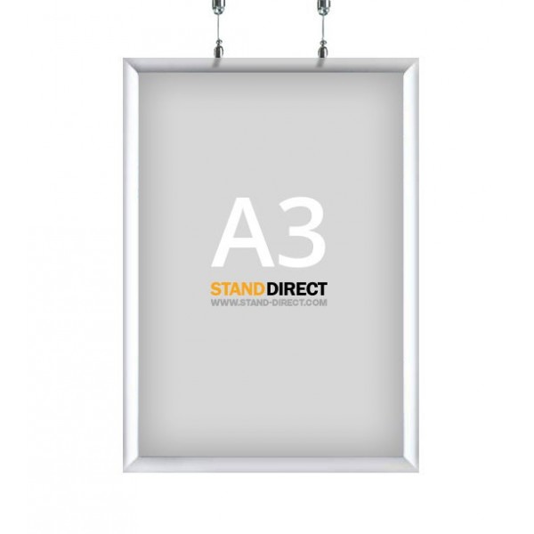 A3 Raambord vrijhangend (dubbelzijdig)