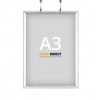 Hanging snap frame A3 double-sided