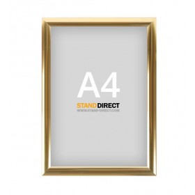 A4 Klapprahmen Gold A4 Klapprahmen Gold