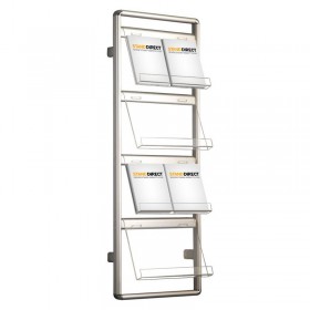 Aluminium folderrek voor wandmontage
