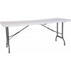 Table pliante blanche