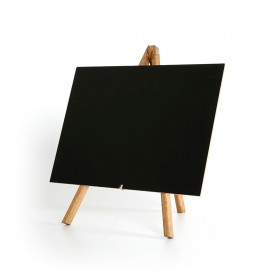 Schildersezel met zwarte tafel