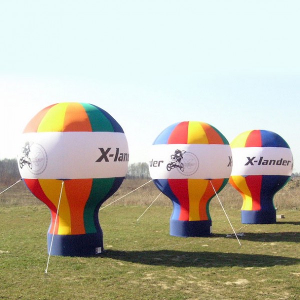 Werbeballon mit 100% Druck