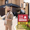 Sinalização para agências imobiliárias - Painel publicitário exterior