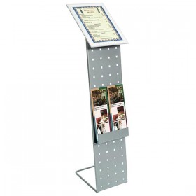 Brochurehouder met display