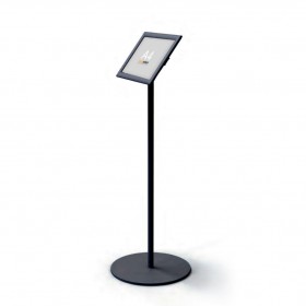 Discrete en elegante posterhouder, 100% compatibel met de 'LINE'-afzetpalen met koord (Potelet®).