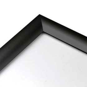 Aluminium-Klapprahmen schwarz wasserdicht mit Anti-Reflex-Folie