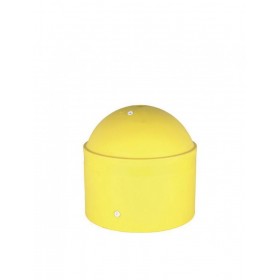 Borne de voirie lestable jaune