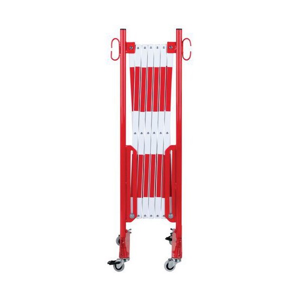Uitvouwbare barrière (rood/wit)