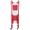 Barrière extensible (Rouge/Blanc)