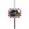 Traffic mirror 40x60cm polycarbonate reflective