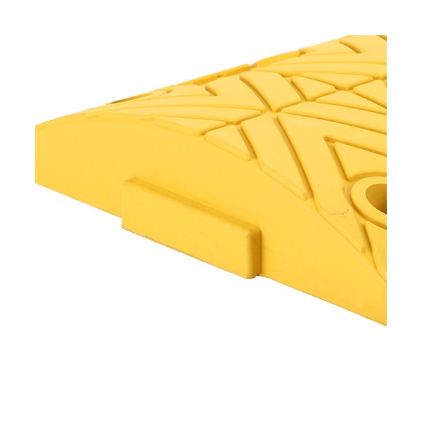 Modulare Bremsschwelle aus Gummi (max. 10 km/h) - gelb