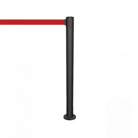 Afzetpaal met lint vast te schroeven