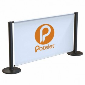 Barrière plastique avec impression personnalisable
