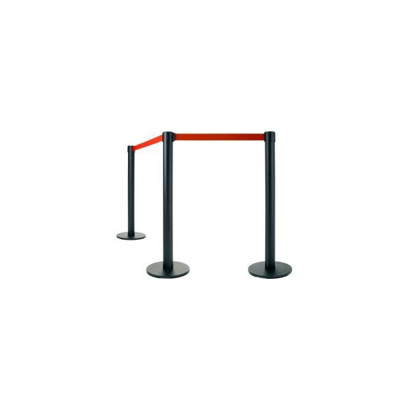 Entry-level retractable belt stanchion