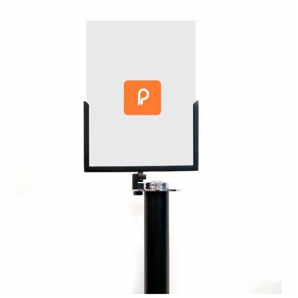 Porte-affiche pour poteaux DESIGN (A4)
