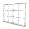 Aluminium structure for straight popup stand
