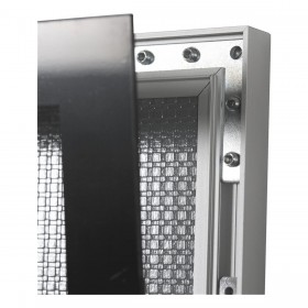 Nahaufnahme der Ecke des Magnetischen Rahmens