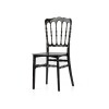 Traditional design chair black