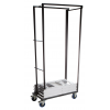 Structure du chariot de transport avec 3 chaises pliables