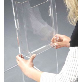 Porte-brochures plexiglas Porte-brochures plexiglas