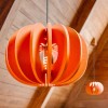 Lampe Curcubita orange vif