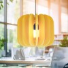 Lampe acoustique jaune vif