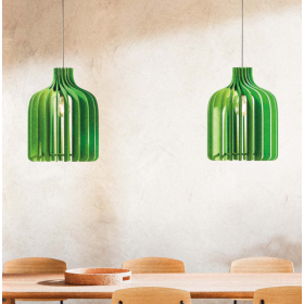 2 lampes acoustiques vertes